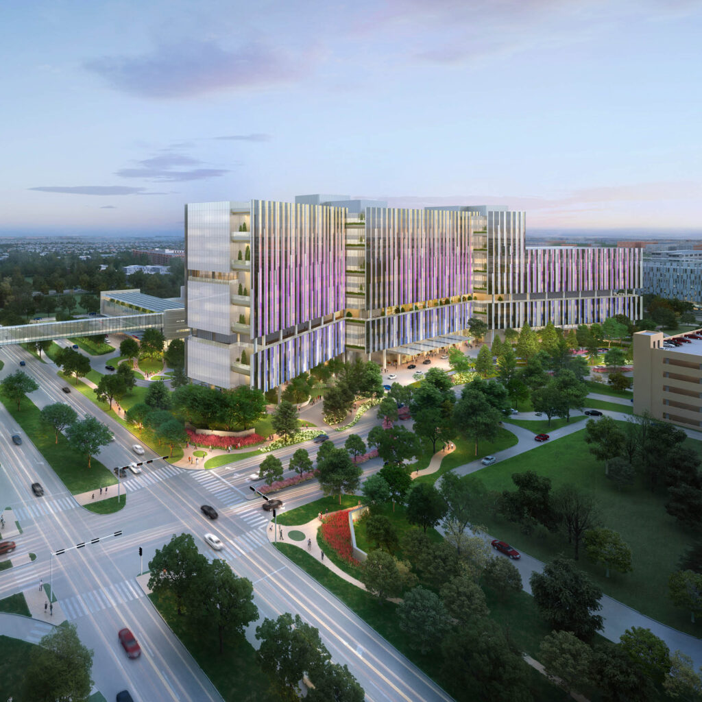 How HKS and Perkins&Will Are Partnering to Design Country's Largest Greenfield Pediatric Hospital