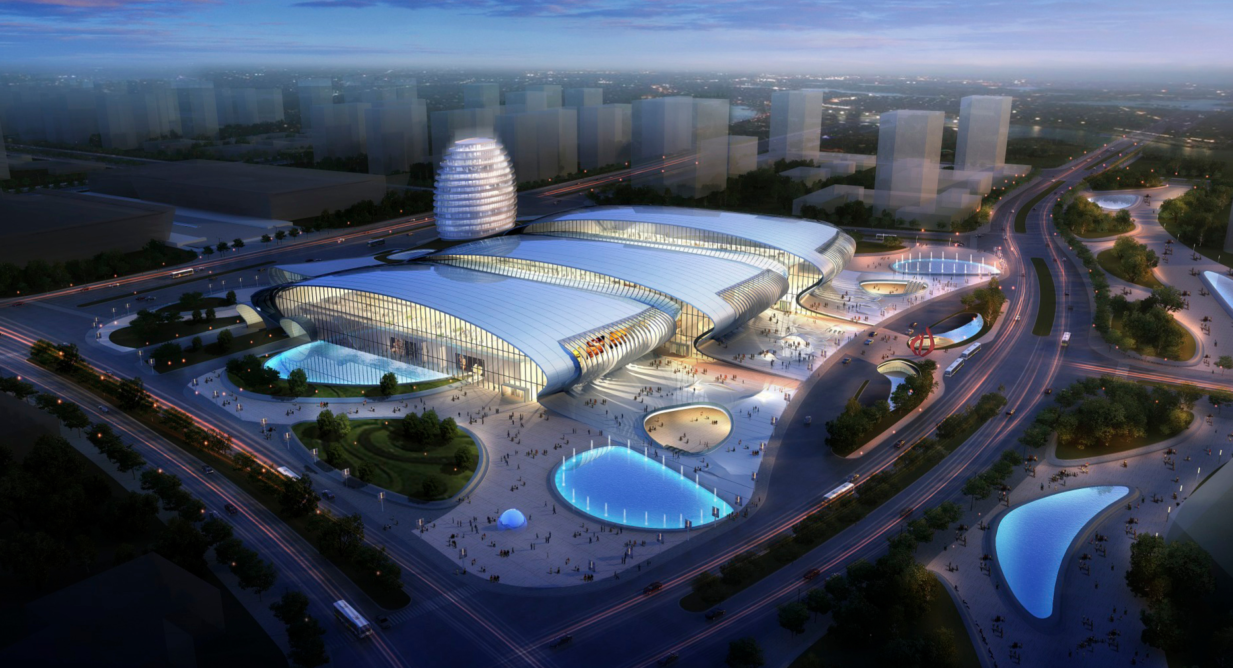 Jinjiang International Exhibition Center Master Plan